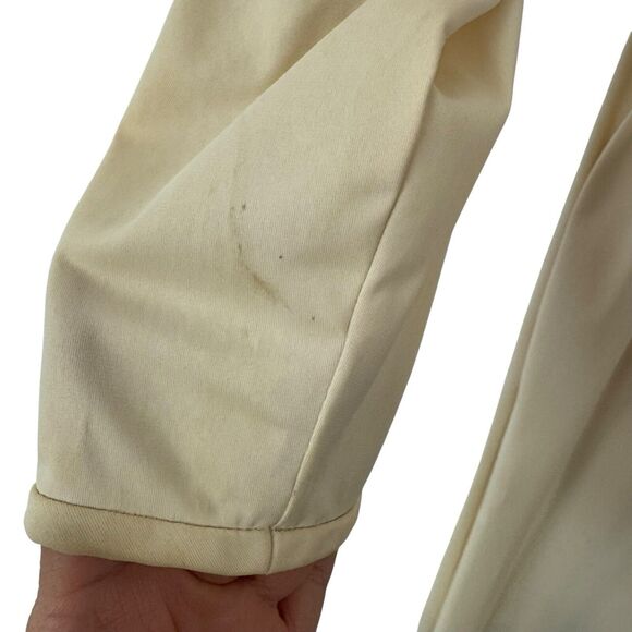 Vanity Fair Vintage Nightgown Boho Fairy Hippie Beige Crochet Trim Maxi Dress 10 - Picture 10 of 16